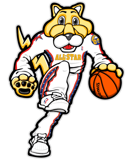 NBA All-Star Game 2005 Mascot Logo DIY iron on transfer (heat transfer) NBA All-Star Game 2005 Mascot Logo DIY iron on transfer (heat transfer)